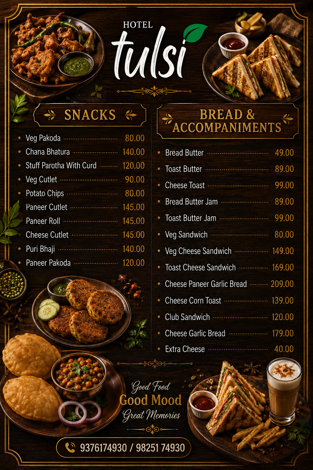 Menu Page 4